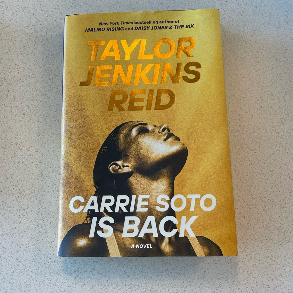 Carrie Soto is Back hardcover book by Taylor Jenkins Reid